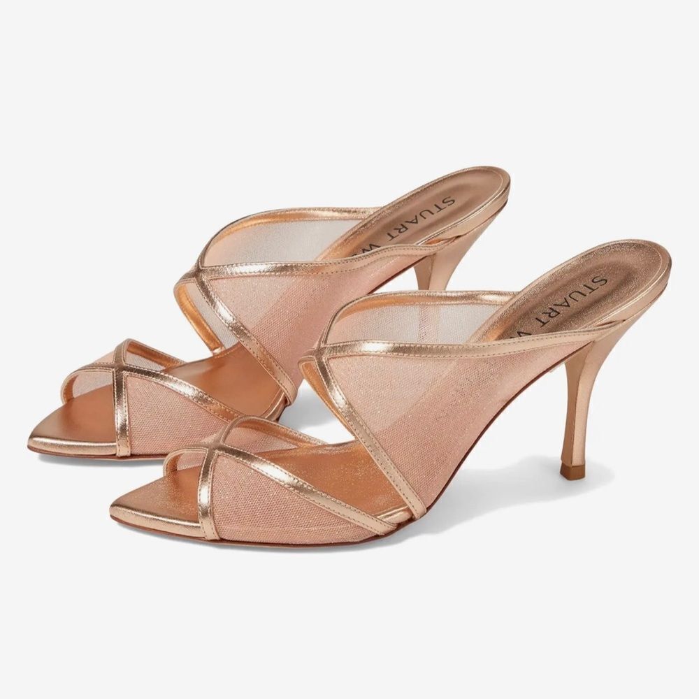 Stuart Weitzman Noche 85 Sandals Size 7.5